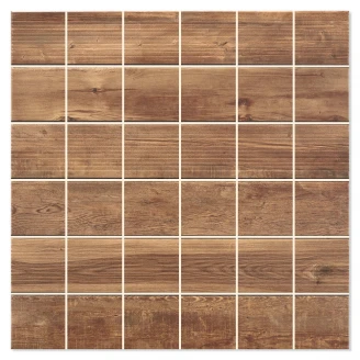 Mosaikkflis <strong>Bobal</strong>  Brun Matt 30x30 (5x5) cm